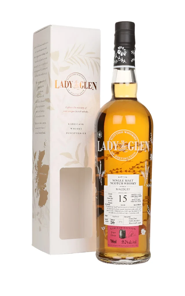 Macduff 15 Year Old 2009 Cask #4089 - Lady of the Glen (Hannah Whisky Merchants) Single Malt Scotch Whisky | 700ML