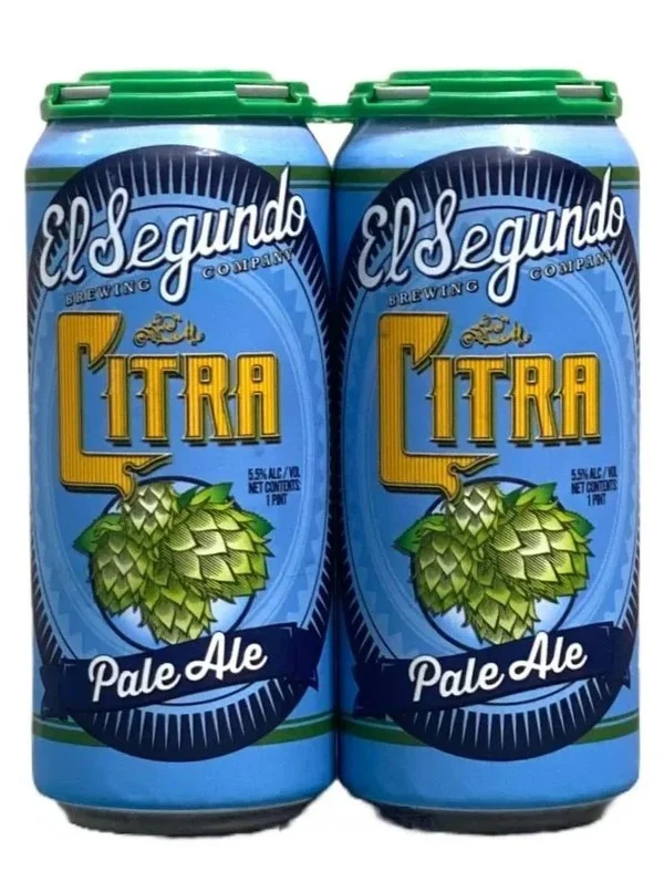El Segundo Brewing Co. Citra Pale Ale Beer | (4)*475ML - Ready To Drink