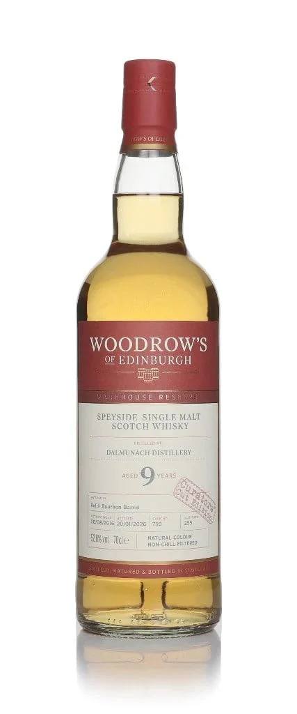 Dalmunach 9 Year Old 2016 Cask #759 - Woodrow's of Edinburgh Single Malt Scotch Whisky | 700ML