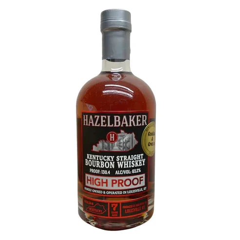 Hazelbaker High Proof Cookies & Cream Single Barrel Select 7 Year Old Kentucky Straight Bourbon Whiskey