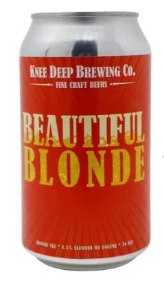 Knee Deep Brewing Co. Beautiful Blonde - Blonde Ale Beer | (6)*355ML