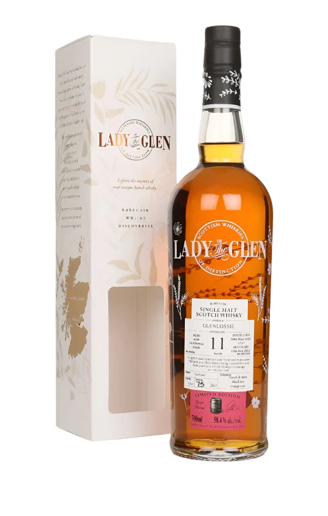 Glenlossie 11 Year Old 2013 Cask #5306 - Lady of the Glen (Hannah Whisky Merchants) Single Malt Scotch Whisky | 700ML