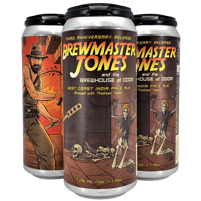 Paperback Brewing Co. Brewmaster Jones West Coast IPA Beer | (4)*473ML