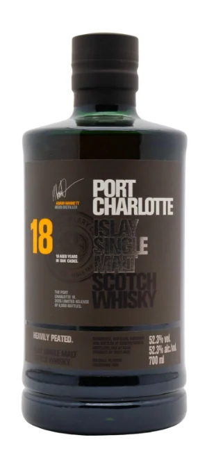 Port Charlotte 2026 Limited Release 18 Year Old Islay Single Malt Scotch Whisky | 700ML - Whiskey