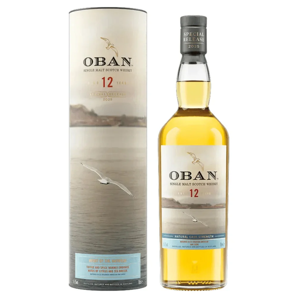 Oban Heart of the Harbor 12 Year Old Special Release 2025 Single Malt Scotch Whisky | 700ML - Whiskey