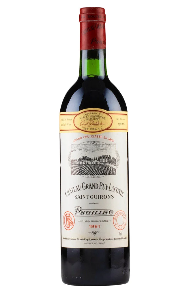 1981 | Chateau Grand-Puy-Lacoste | Pauillac