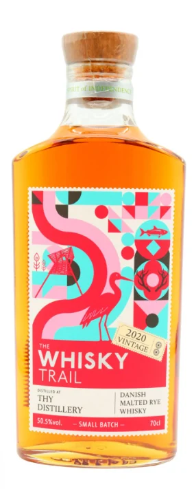 THY Distillery The Whisky Trail 4 Year Old · 2020 Vintage Danish Malted Rye Whisky | 700ML - Whiskey
