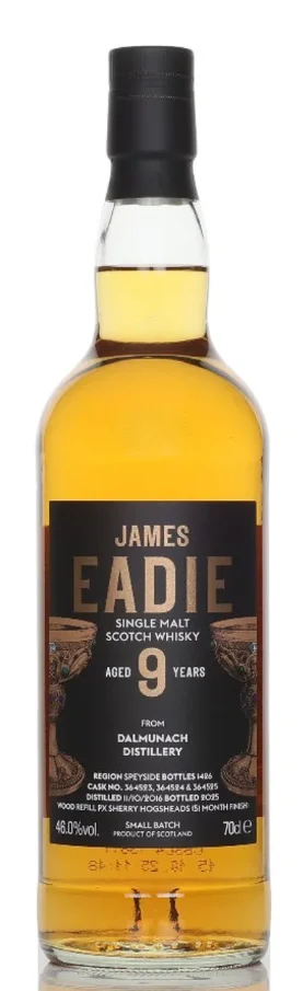 Dalmunach 9 Year Old 2016 Cask #364523 - #364524 & #364525 Small Batch James Eadie Single Malt Scotch Whisky | 700ML