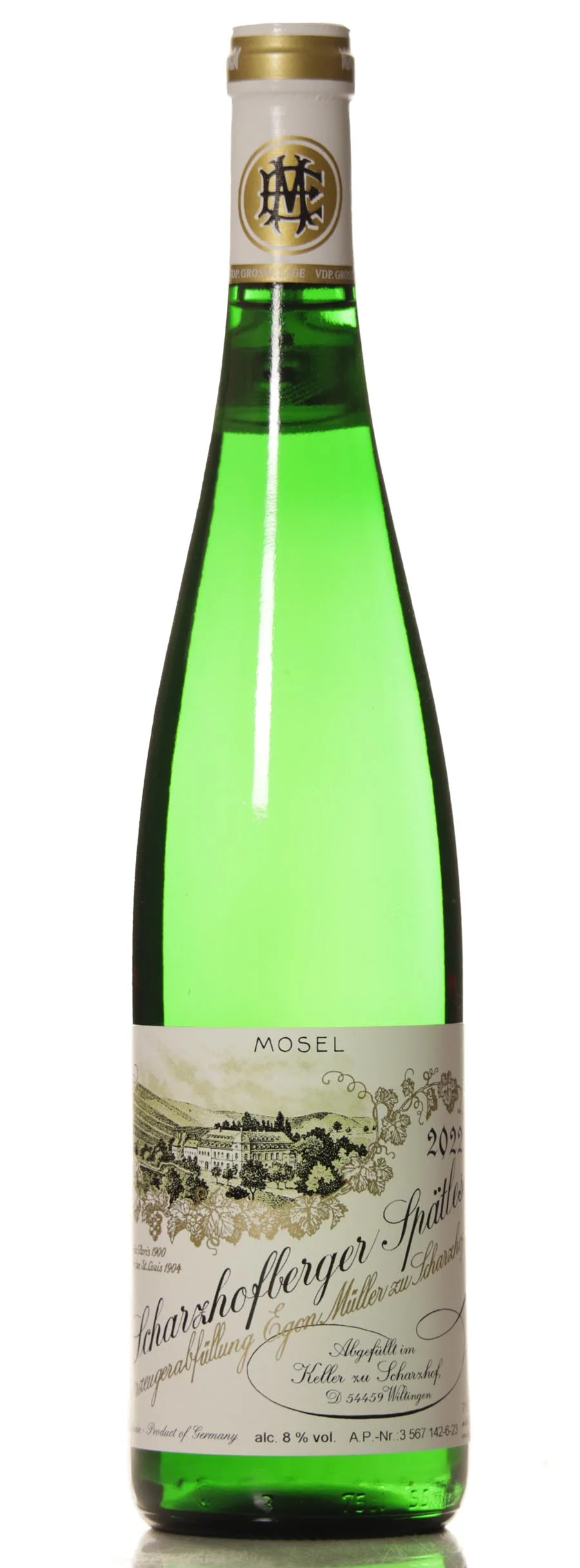 Egon Muller Scharzhofberger Riesling Spatlese 2022 - Vineut