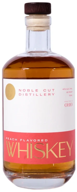 Noble Cut Peach Flavored Whiskey
