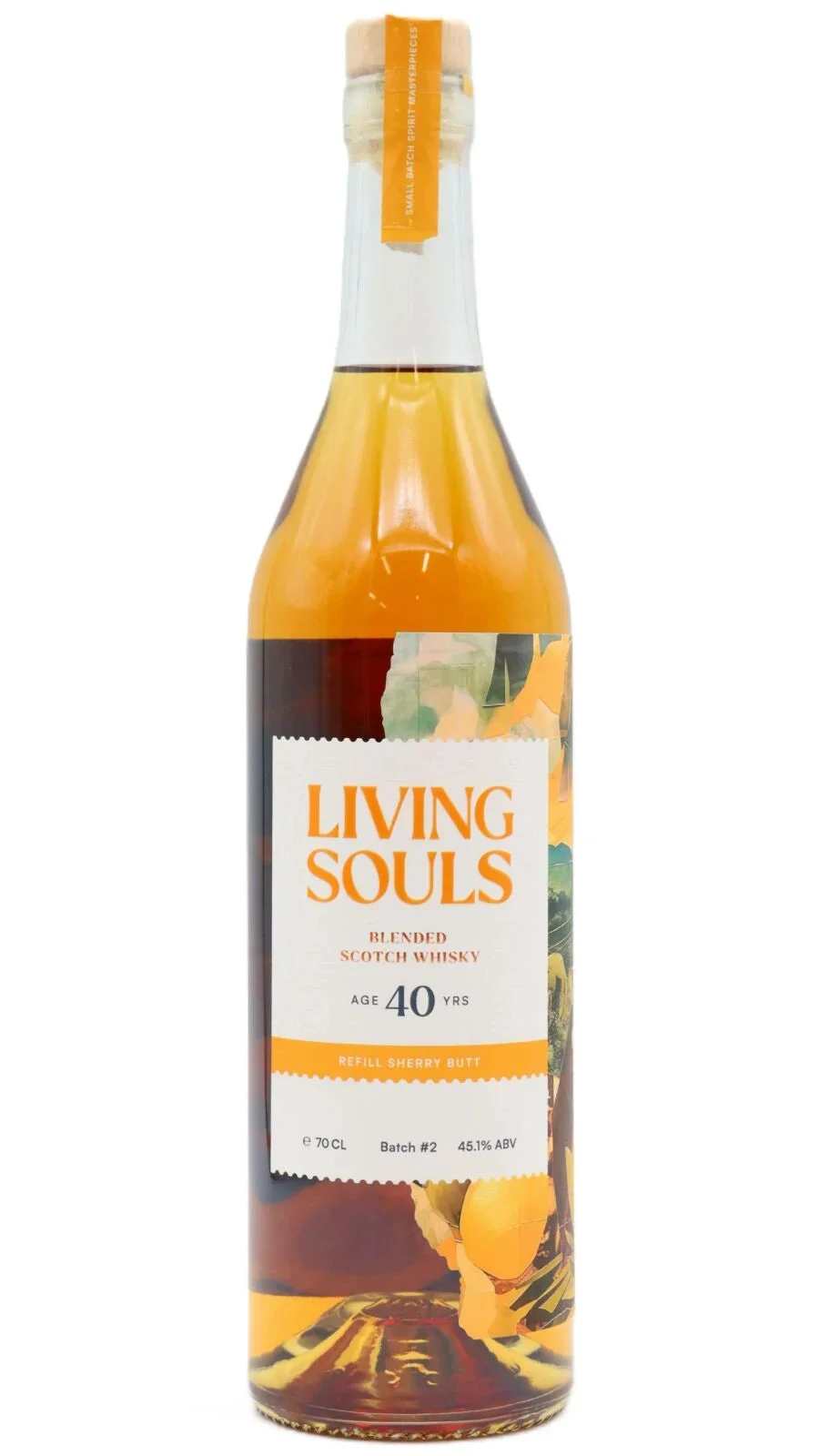 Living Souls Batch #2 40 Year Old Blended Scotch Whisky | 700ML - Whiskey