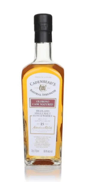 Blair Athol 15 Year Old 2009 Cadenhead's Natural Strength Single Malt Scotch Whisky | 700ML - Whiskey