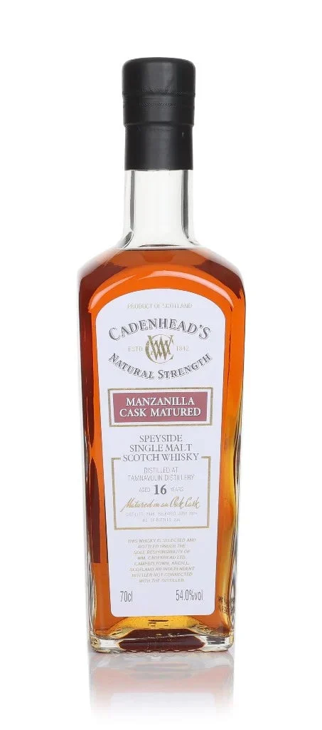 Tamnavulin 16 Year Old 2008 - Cadenhead's Natural Strength Single Malt Scotch Whisky | 700ML