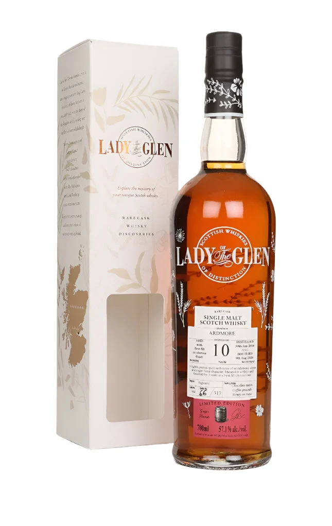 Ardmore 10 Year Old 2014 Cask #944 - Lady of the Glen (Hannah Whisky Merchants) Single Malt Scotch Whisky | 700ML