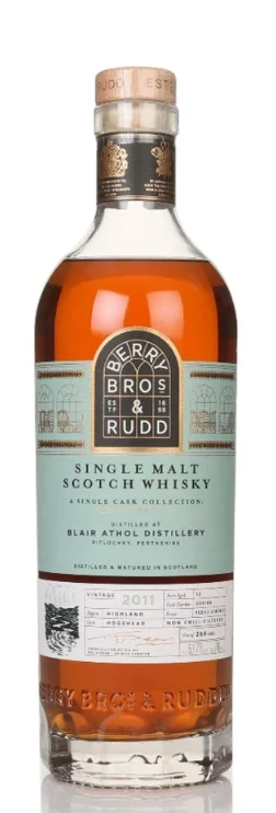 Blair Athol 12 Year Old 2011 Cask #304166 - Glens & Valleys Berry Bros. & Rudd Single Malt Scotch Whisky | 700ML