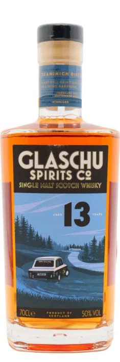 Teaninich Glaschu Single St Emilion Wine Cask 13 Year Old · 2011 Vintage Single Malt Scotch Whisky | 700ML - Whiskey