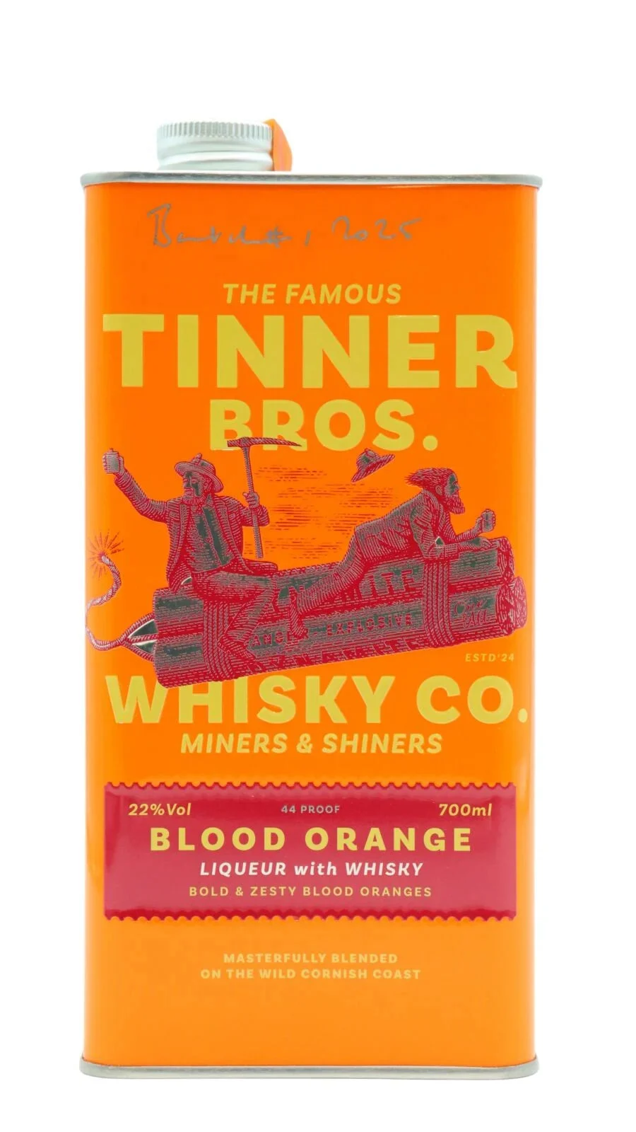 Tinner Bros Blood Orange Whisky Liqueur | 700ML - Whiskey