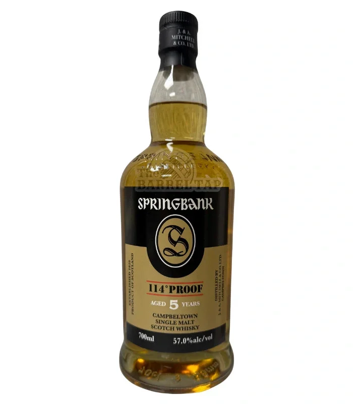 Springbank 5 Year Old 114 Proof Single Malt Scotch Whisky | 700ML - Whiskey