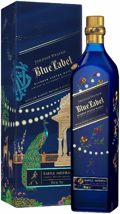 Johnnie Walker Blue Label Rahul Mishra Diwali Edition 2025 Blended Scotch Whisky | 700ML - Whiskey