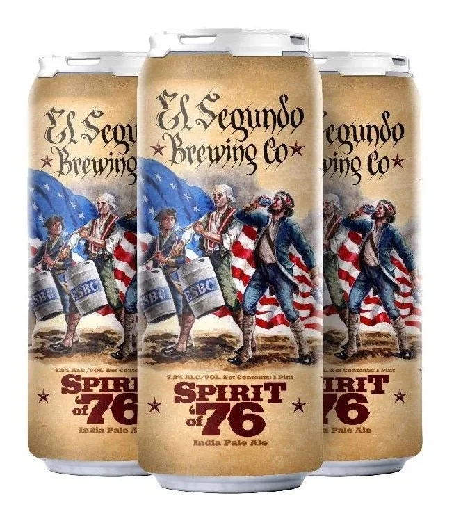 El Segundo Brewing Co. Spirit of 76 IPA Beer | (4)*475ML - Ready To Drink