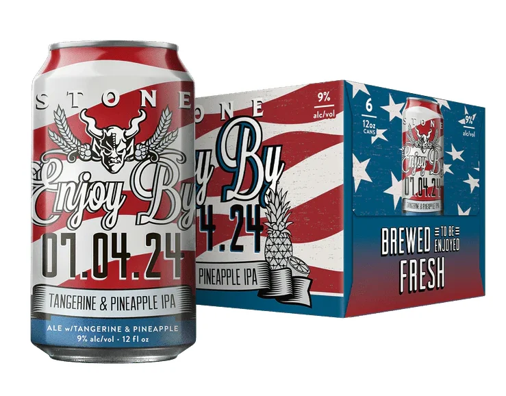 Stone Brewing - Enjoy by 07.04.24 - Tangerine Pineapple Hazy IPA Beer | (6)*355ML