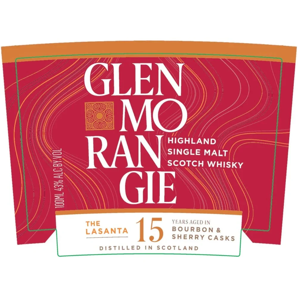 Glenmorangie The Lasanta 15 Year Old Highland Single Malt Scotch Whisky | 100ML - Whiskey