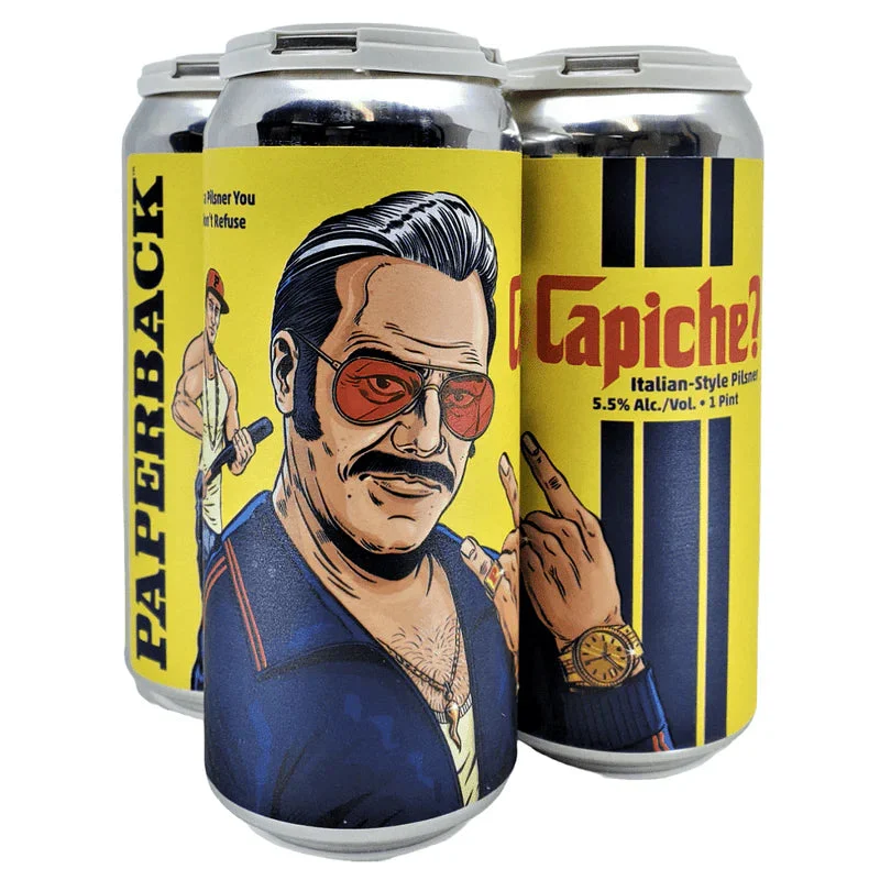 Paperback Brewing Co. Capiche? Italian-Style Pilsner Beer | (4)*473ML