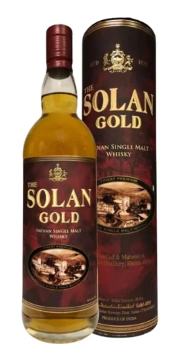 Solan Gold Indian Single Malt Whisky - Whiskey