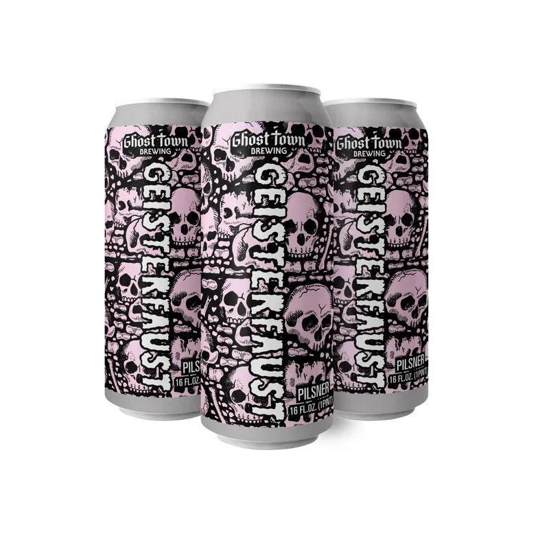 Ghost Town Brewing Geisterfaust Pilsner Beer | (4)*473ML