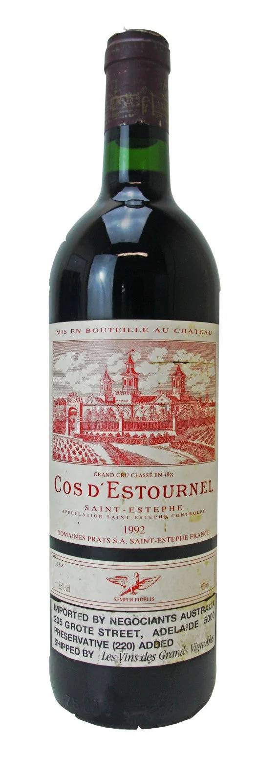 1992 | Chateau Cos d'Estournel | Saint-Estephe