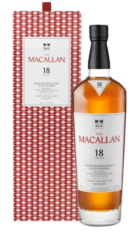 Macallan 18 Year Old 2025 Double Cask Single Malt Scotch Whisky - Whiskey