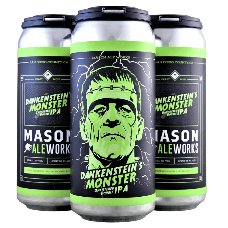 Mason Ale Works Dankenstein's Monster Unfiltered DIPA | (4)*473ML - Beer