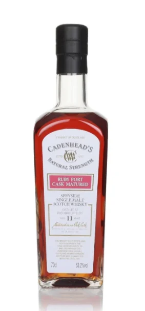 Knockdhu 11 Year Old 2013 Cadenhead's Natural Strength Single Malt Scotch Whisky | 700ML - Whiskey