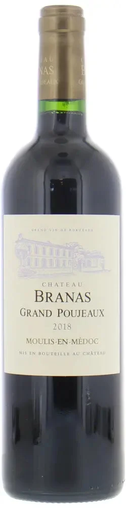 2018 | Chateau Branas Grand Poujeaux | Moulis-en-Medoc