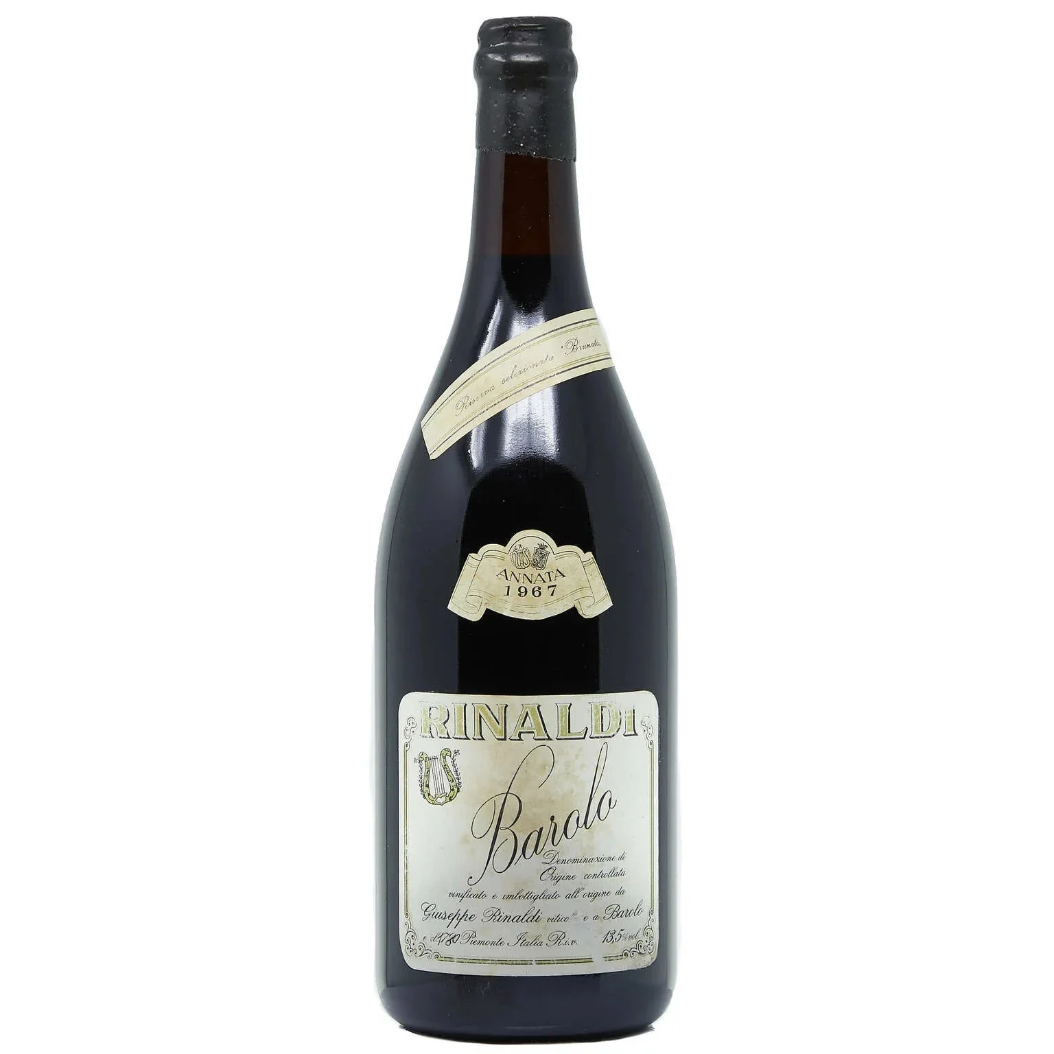 1967 | Giuseppe Rinaldi | Barolo Riserva Selezionata Brunata - Wine