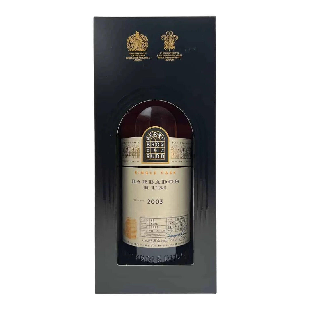 Berry Bros & Rudd Barbados 2003 | 700ML - Rum