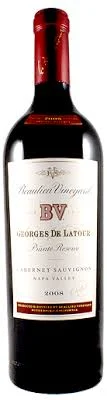 2008 | Beaulieu Vineyard | BV Georges de Latour Private Reserve Cabernet Sauvignon - Wine