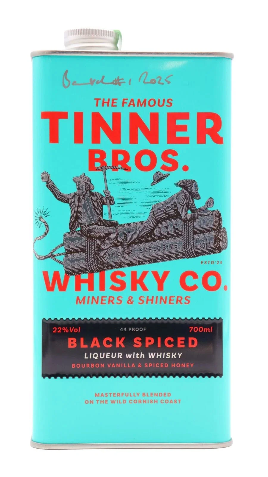 Tinner Bros Black Spiced Whisky Liqueur | 700ML - Whiskey