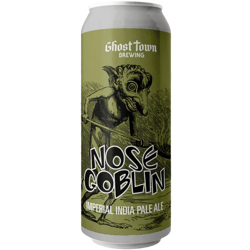Ghost Town Brewing Nose Goblin Imperial IPA Beer | (4)*473ML