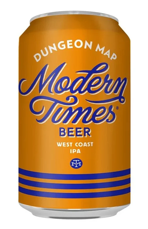 Modern Times Dungeon Map West Coast IPA Beer | (6)*355ML - Ready To Drink