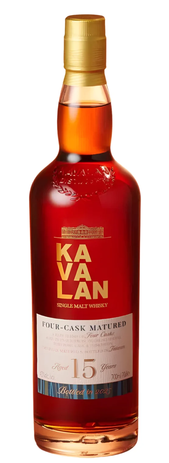 Kavalan | 15 Year Old | Four-Cask Matured Single Malt Whisky | 2025 Limited Edition | 700ML