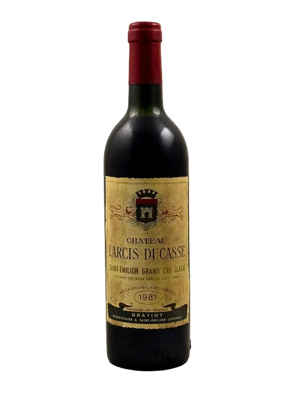 1981 | Chateau Larcis Ducasse | Saint-Emilion Grand Cru