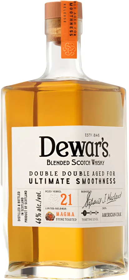 Dewar's | Double Double 21 Year Old | American Oak Blended Scotch Whisky - Whiskey