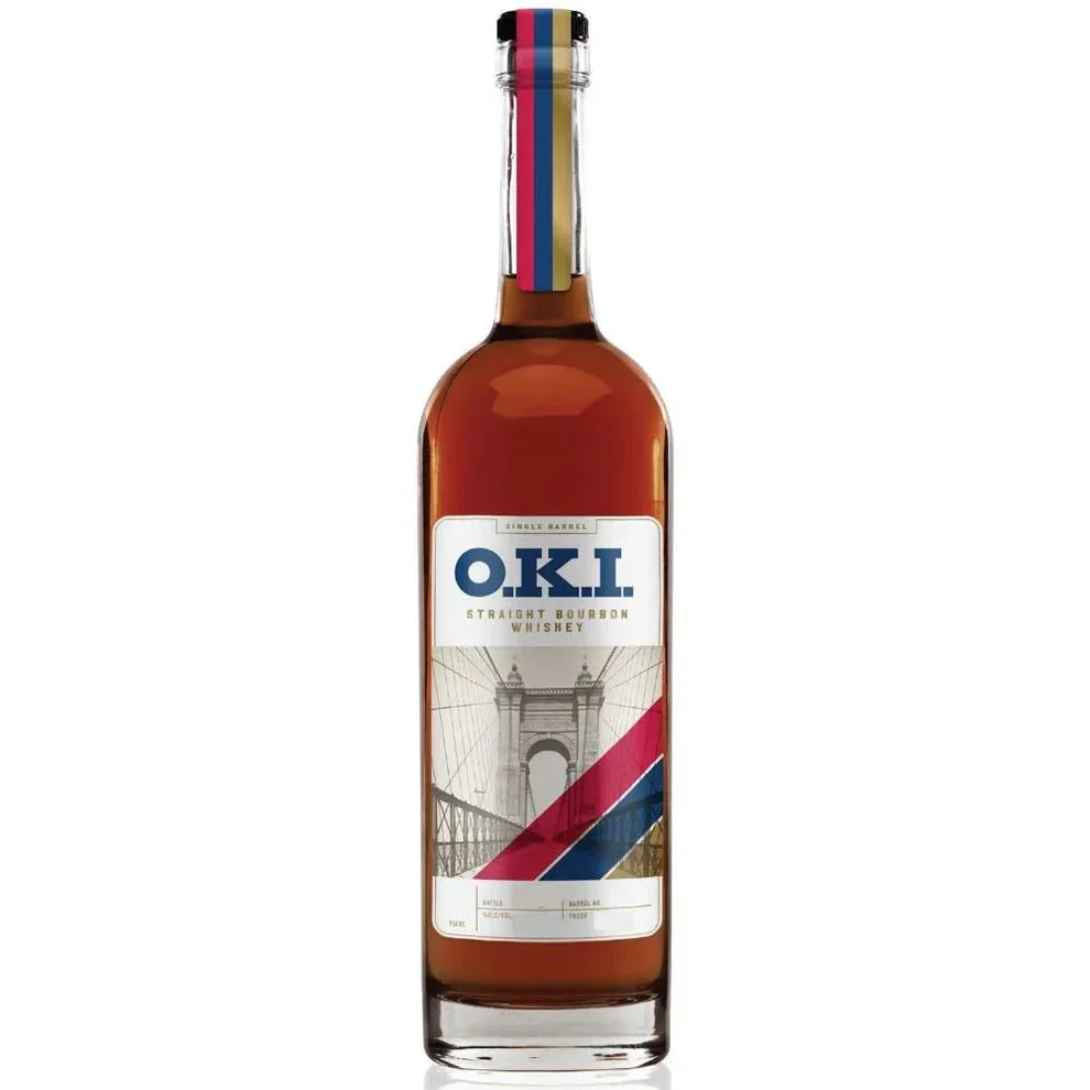Oki Single Barrel Indiana 6 Year Old Straight Bourbon Whiskey