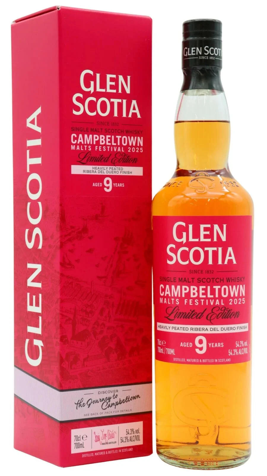 Glen Scotia Campbeltown Malts Festival 2025 Single Malt Scotch Whisky | 700ML - Whiskey