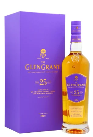 Glen Grant 2024 Release Speyside 25 Year Old Single Malt Scotch Whisky | 700ML - Whiskey