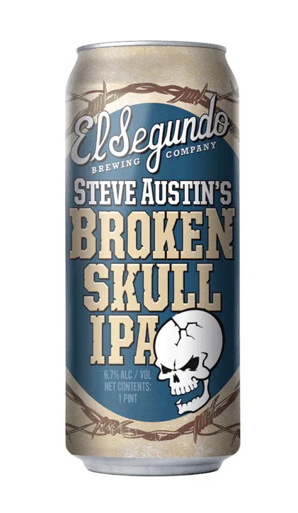 El Segundo Brewing Co. Steve Austin's Broken Skull IPA Beer | (4)*475ML - Ready To Drink