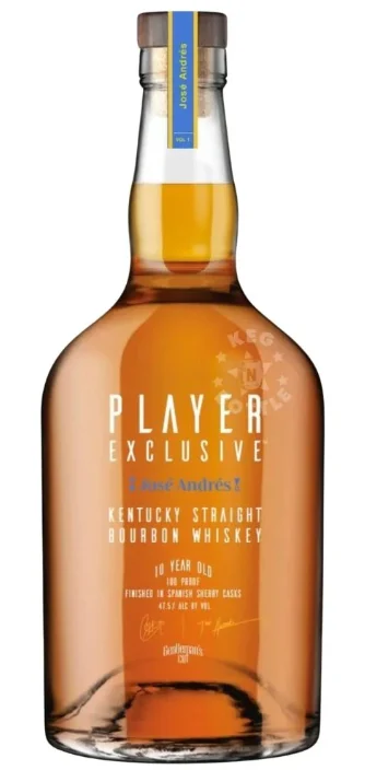 Jose Andres | Gentleman’s Cut Player Exclusive Kentucky 10 Year Old Straight Bourbon Whiskey