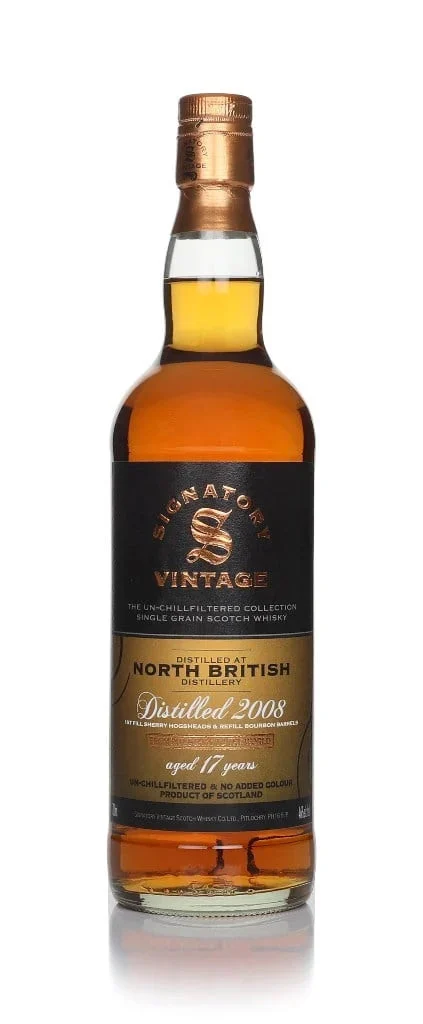 North British 17 Year Old 2008 - Un-Chillfiltered Collection (Signatory) Single Grain Scotch Whisky | 700ML