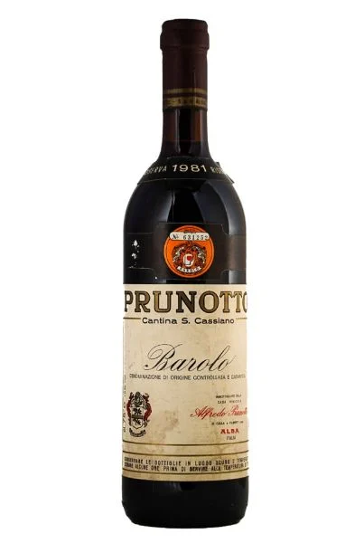 1981 | Prunotto | Barolo Riserva - Wine